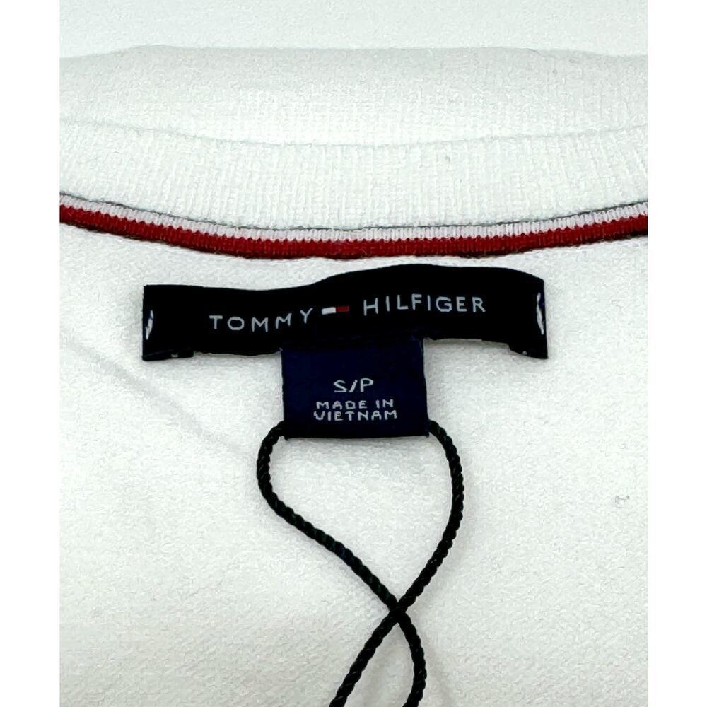 Tommy Hilfiger Women's Regular Fit, V-Neck Sweater, MilkyWay, Size S - Picture 5 of 6